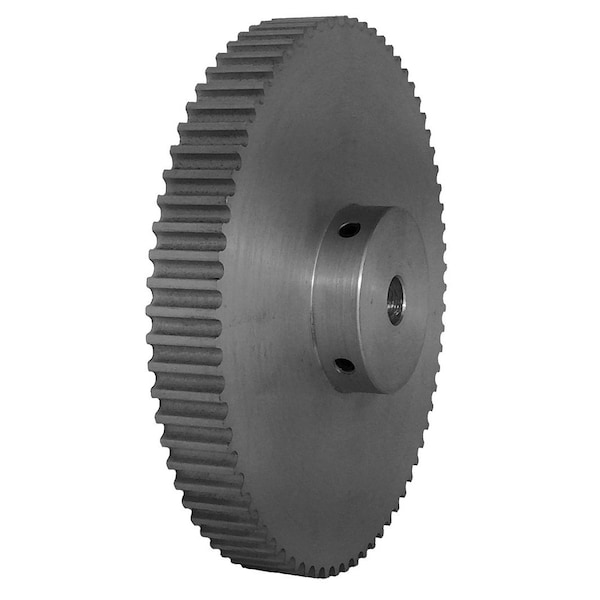 72-5M09-6A5, Timing Pulley, Aluminum, Clear Anodized,